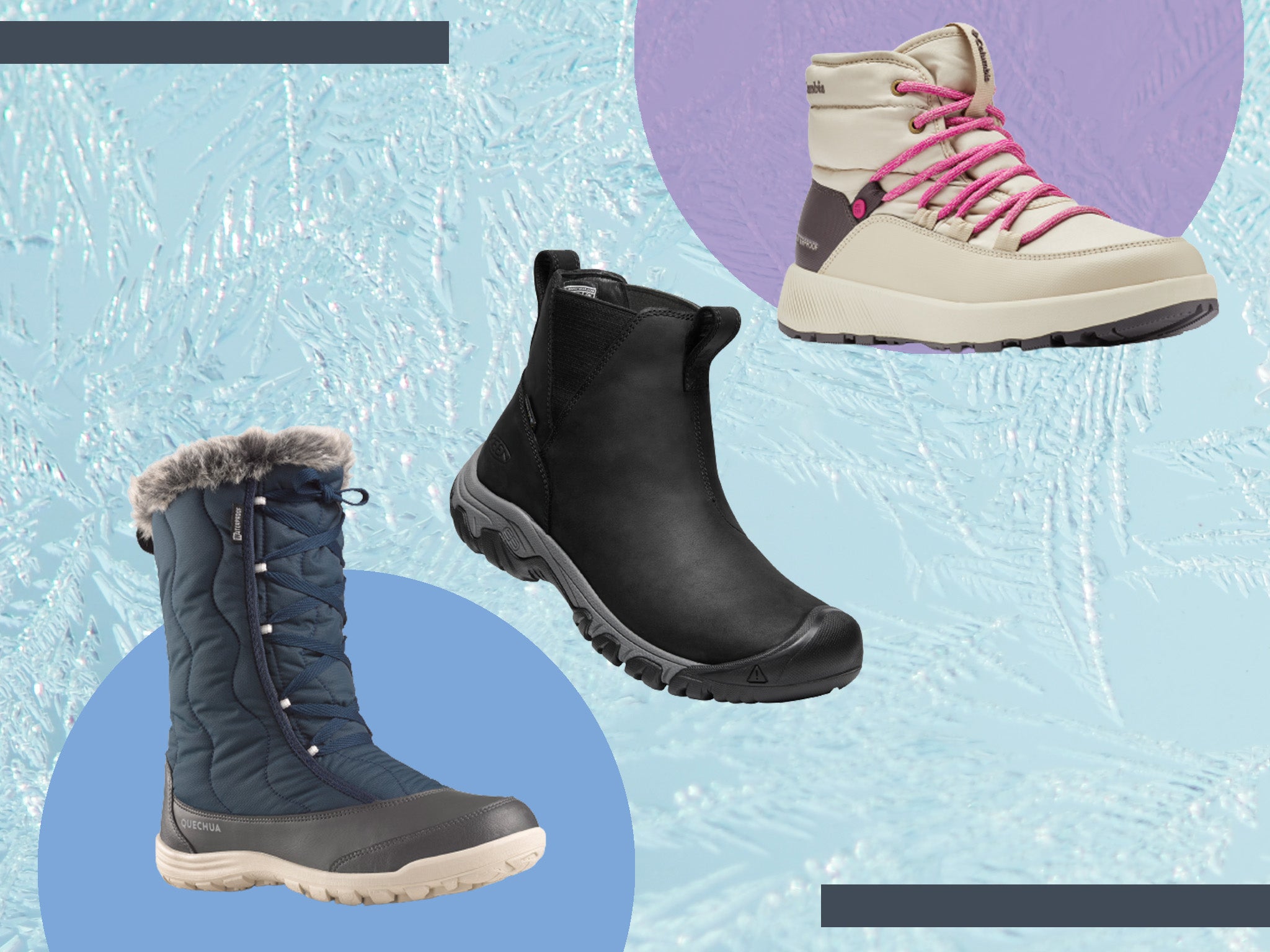 Women/'s Snow Boots in Winter Lightweight to Keep Warm Women/'s Boots. Side Zippered Women/'s Shoes Non-Slip Waterproof and Warm Snow Boots